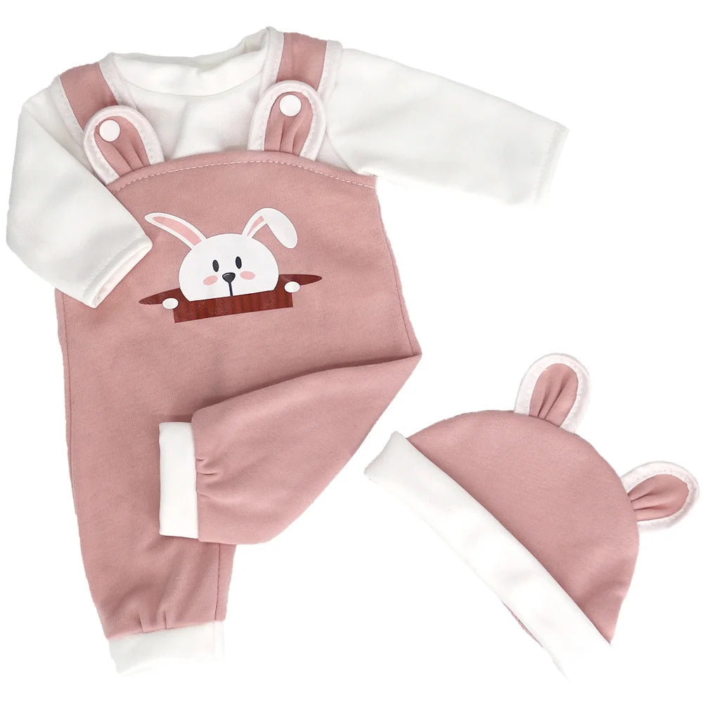 Doll Clothes for 14-16 Inch Dolls like Alive Baby, Reborn Baby Doll Clothes and Accessories