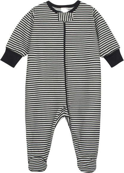 Baby Boys' 4-Pack Sleep 'N Play Footies