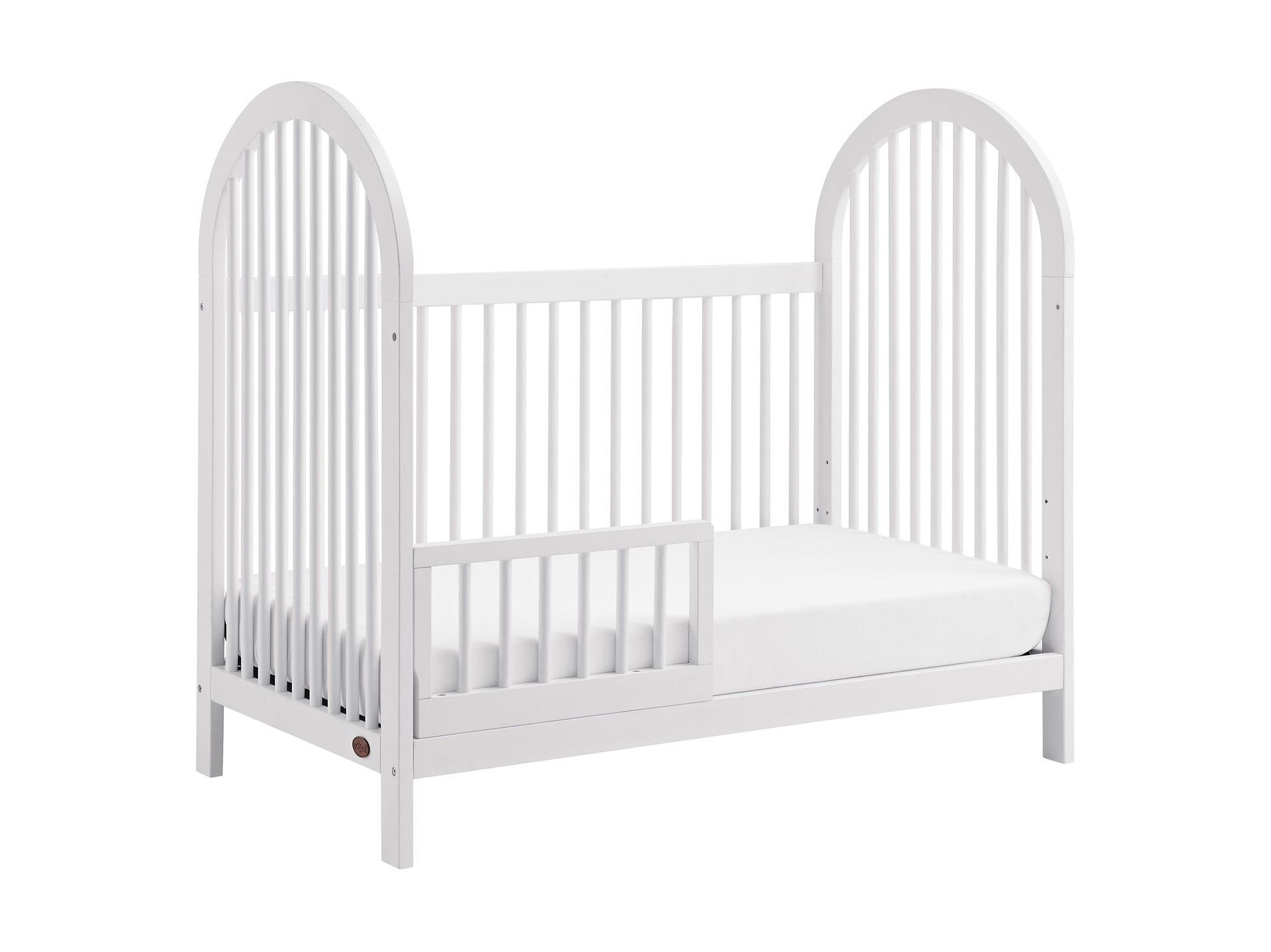 Everlee 3-In-1 Island Crib, Whitewash