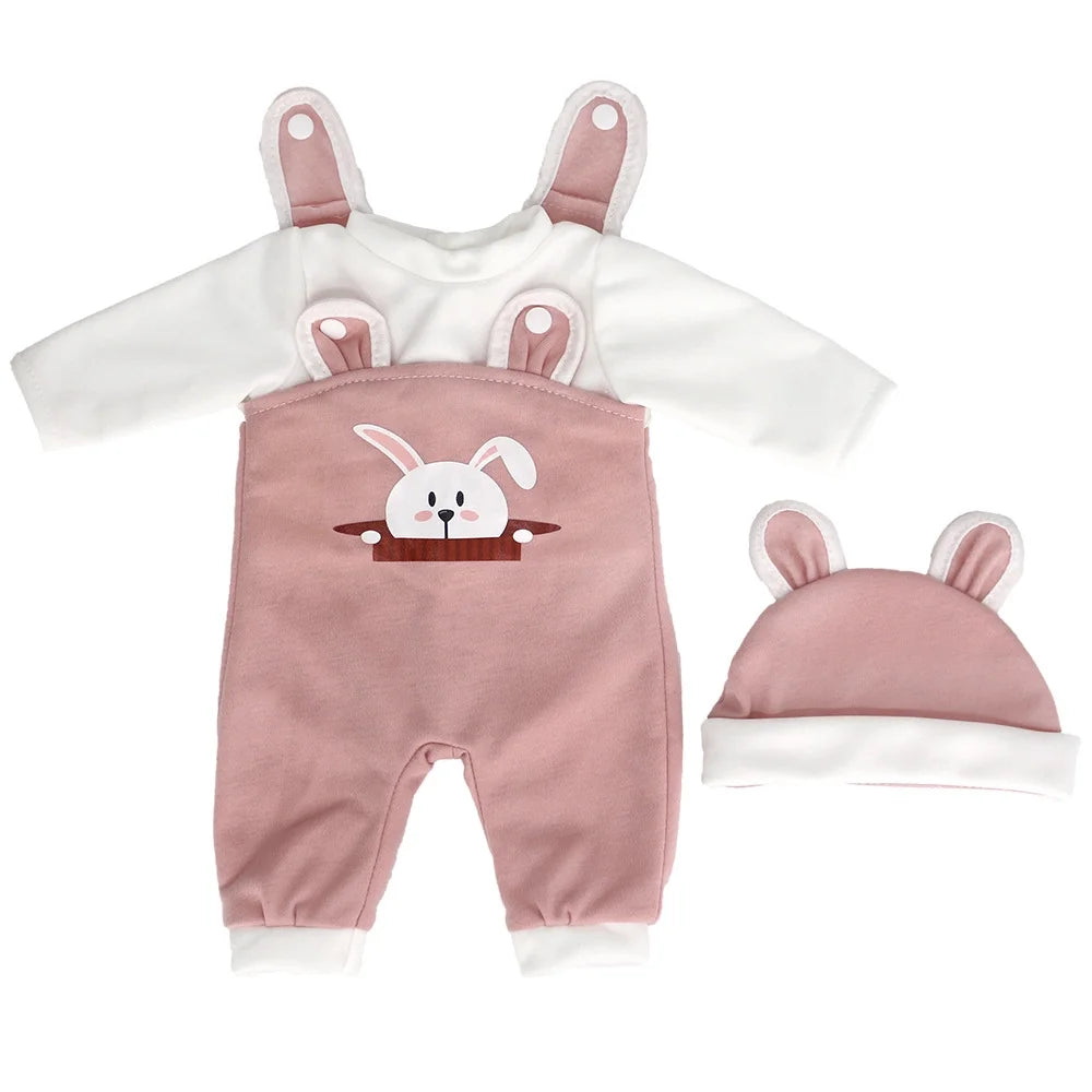 Doll Clothes for 14-16 Inch Dolls like Alive Baby, Reborn Baby Doll Clothes and Accessories