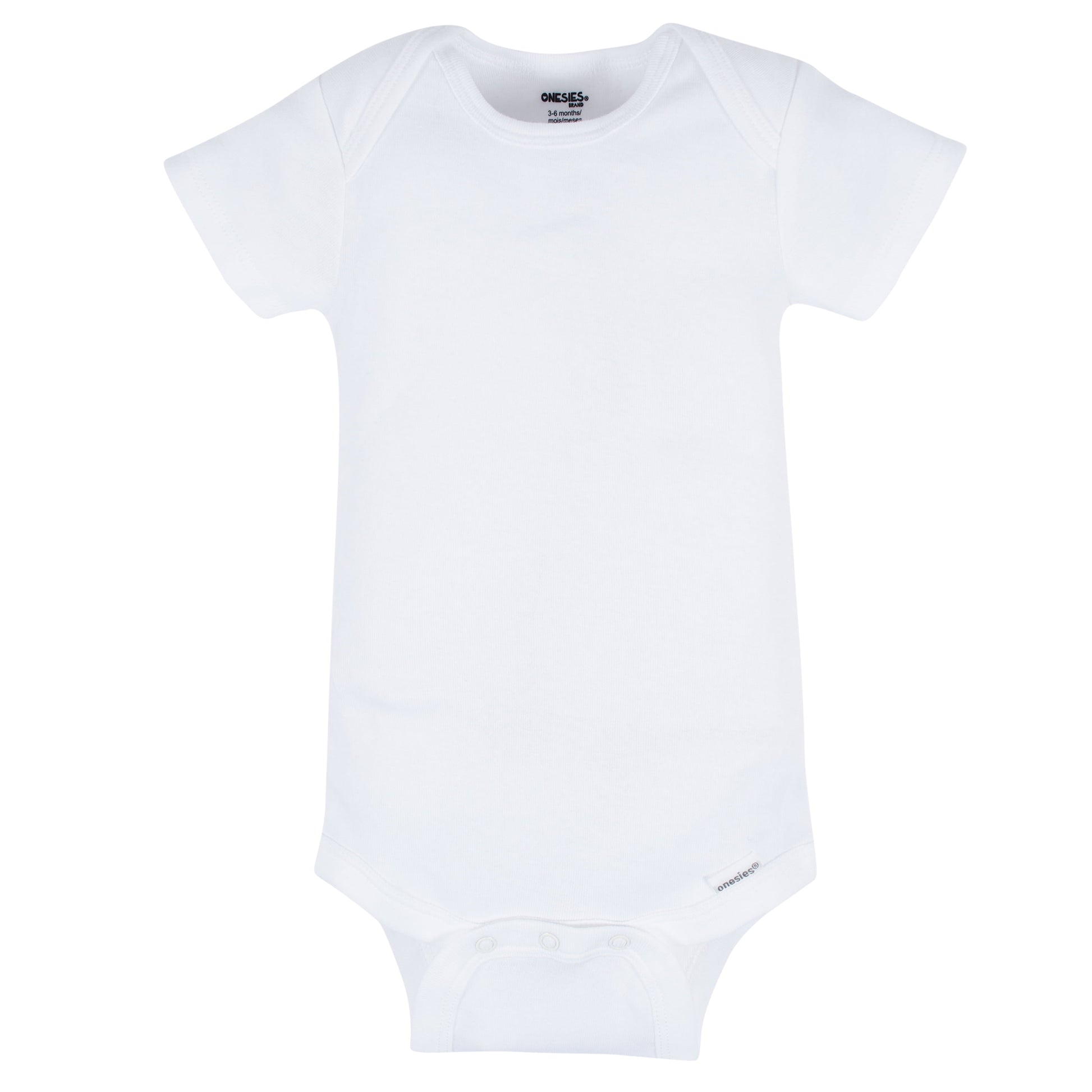 Brand Gender Neutral Short Sleeve Bodysuits, 8-Pack, Sizes Newborn - 12 Months