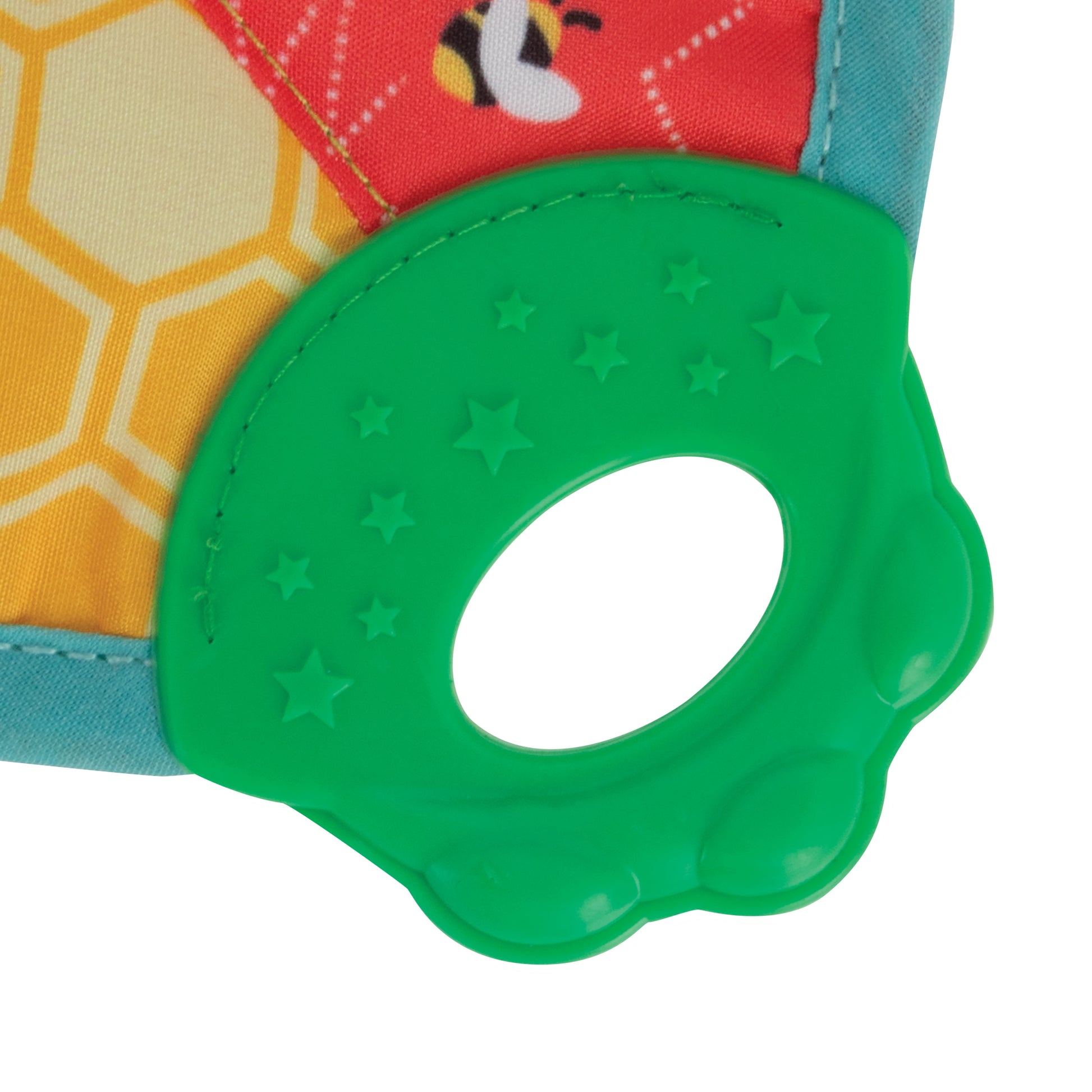 Teething Blankie and Teether Toy for Babies, Unisex Baby Accessories, Frog Design