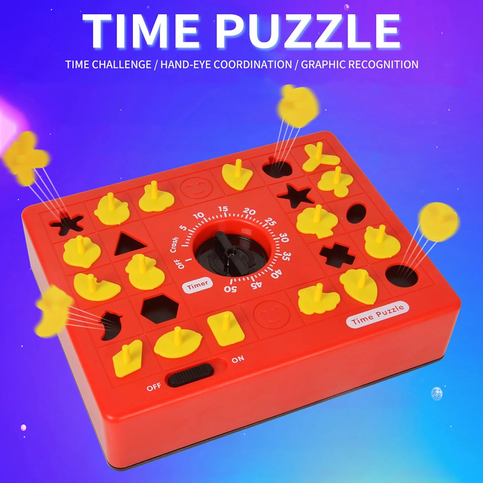 Time Matching Game Early Education Parent-Child Educational Toys Fun Board Game