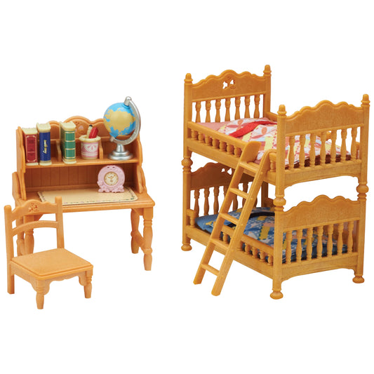 Children'S Bedroom Set, Dollhouse Furniture and Accessories