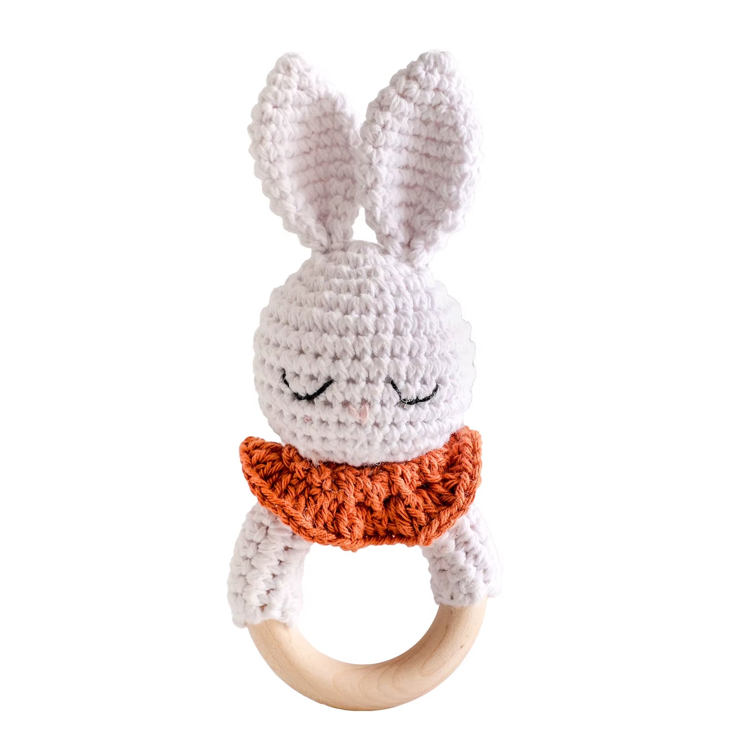 1Pc Baby Animal Crochet Rattle 0 12 Months Baby Toys Mother Kids Infant Teether Gym Hanging Mobile Pandants Montessori Baby Toys