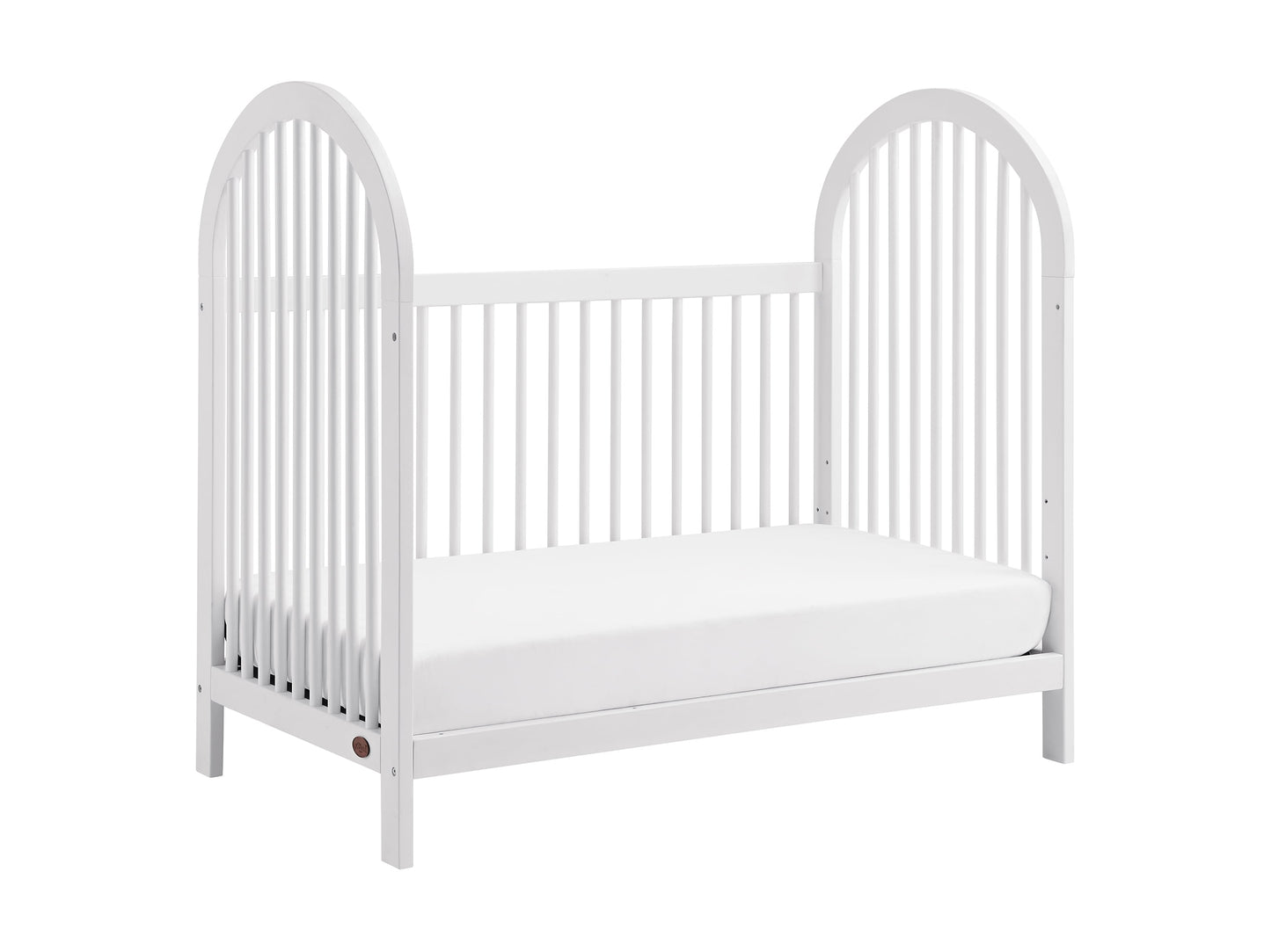 Everlee 3-In-1 Island Crib, Whitewash