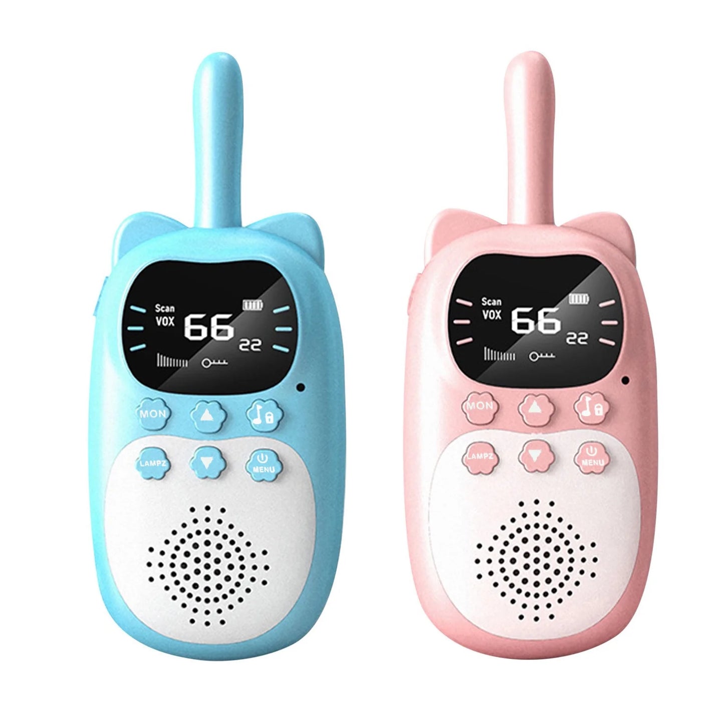 Walkie Talkies for Kids Gift Toy 3 Kms Long Range with Flashlight USB Recharge