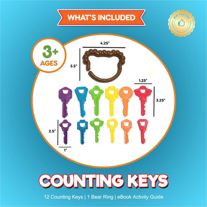 Baby Keys Montessori Toys for Toddlers - Toy Keys, Matching Toddler Games, Learning Toys for 2 Year Olds - Real Keys, Pretend Play Toys and Sensory Toys for Autistic Children with Activity Ebook