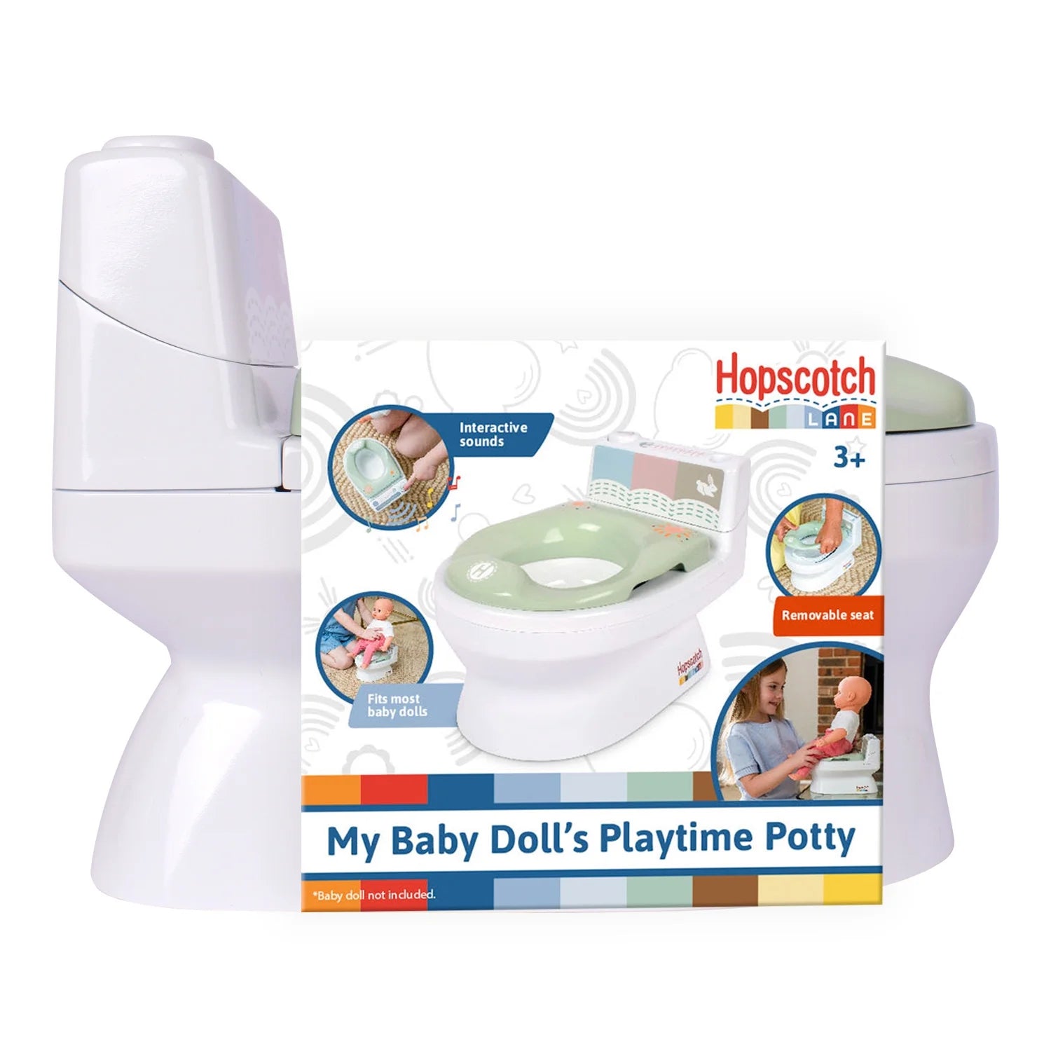 My Baby Doll’S Playtime Potty with Sounds, Baby Doll Accessory, Children Ages 2+