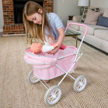 My Baby Doll'S Luxury Pram Stroller, Baby Doll Accessory, Children Ages 2+