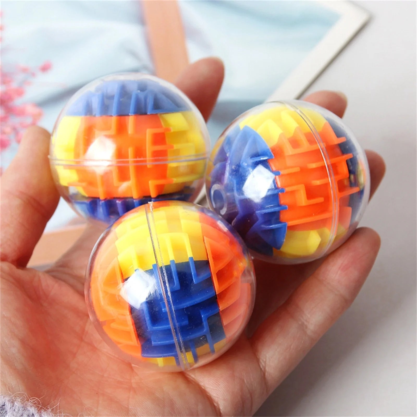 3D Gravity Memory Sequential Maze Ball Puzzle Toy Hard Challenges Game Lover Balls Brain Teasers Game Stress Relief Toys Gifts for Kids Adults