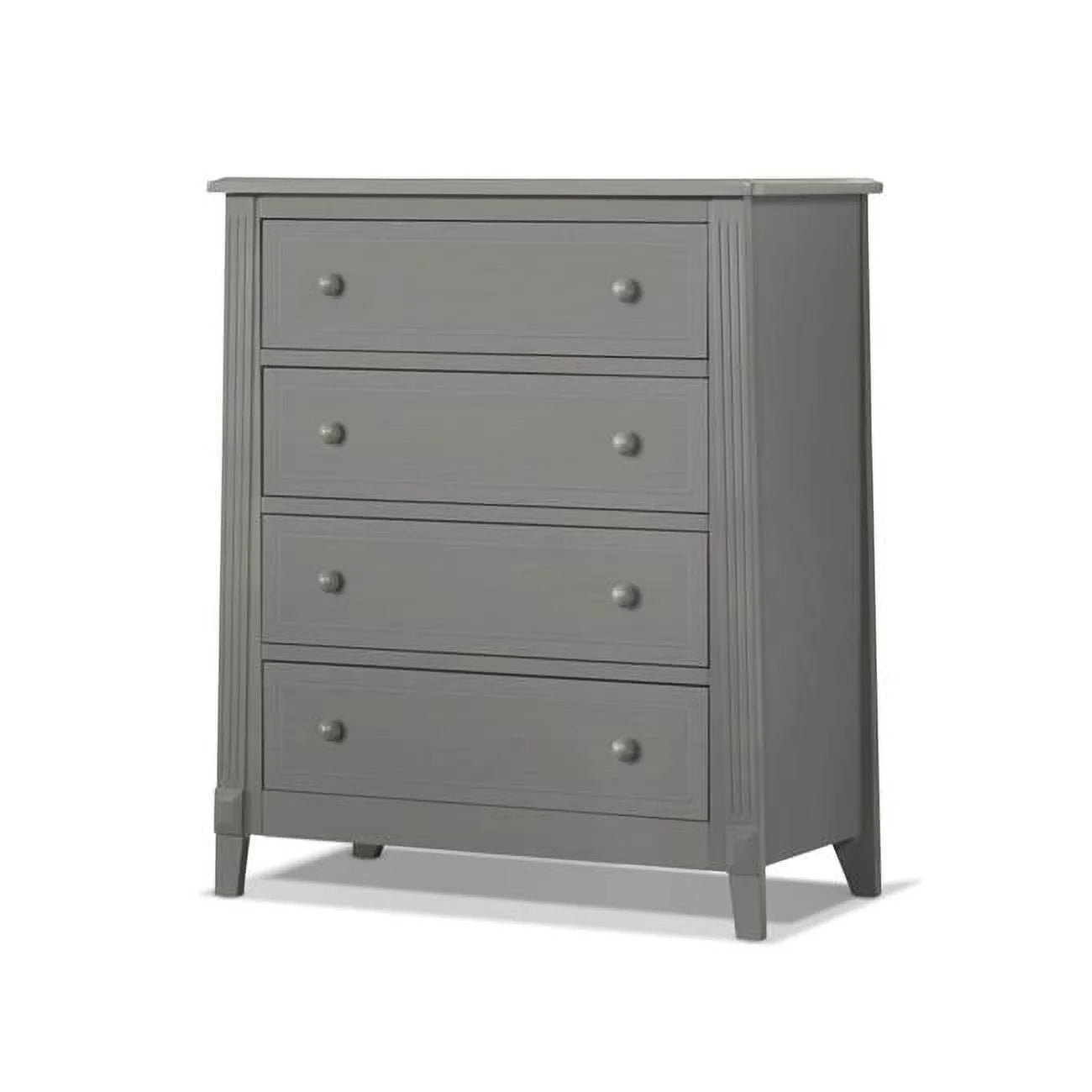 Sorelle Berkley 4 Drawer Chest in Weathered Gray