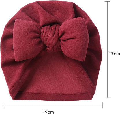 Newborn Baby Cotton Cloth Turban Toddler Rabbit Hospital Hat Ear Hat Kids Set Baby Cap