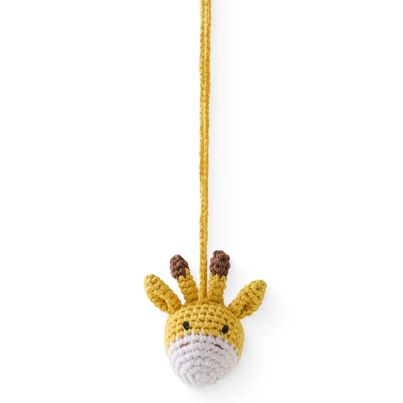 1Pc Baby Animal Crochet Rattle 0 12 Months Baby Toys Mother Kids Infant Teether Gym Hanging Mobile Pandants Montessori Baby Toys