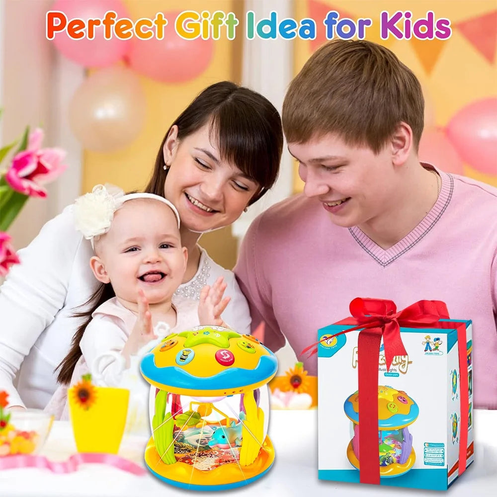 Baby Toys for 6-12 Months, Light up Musical Baby Toys for 12-24 Months, Learning Toys for 1 2 3 Year Old Girls Boys