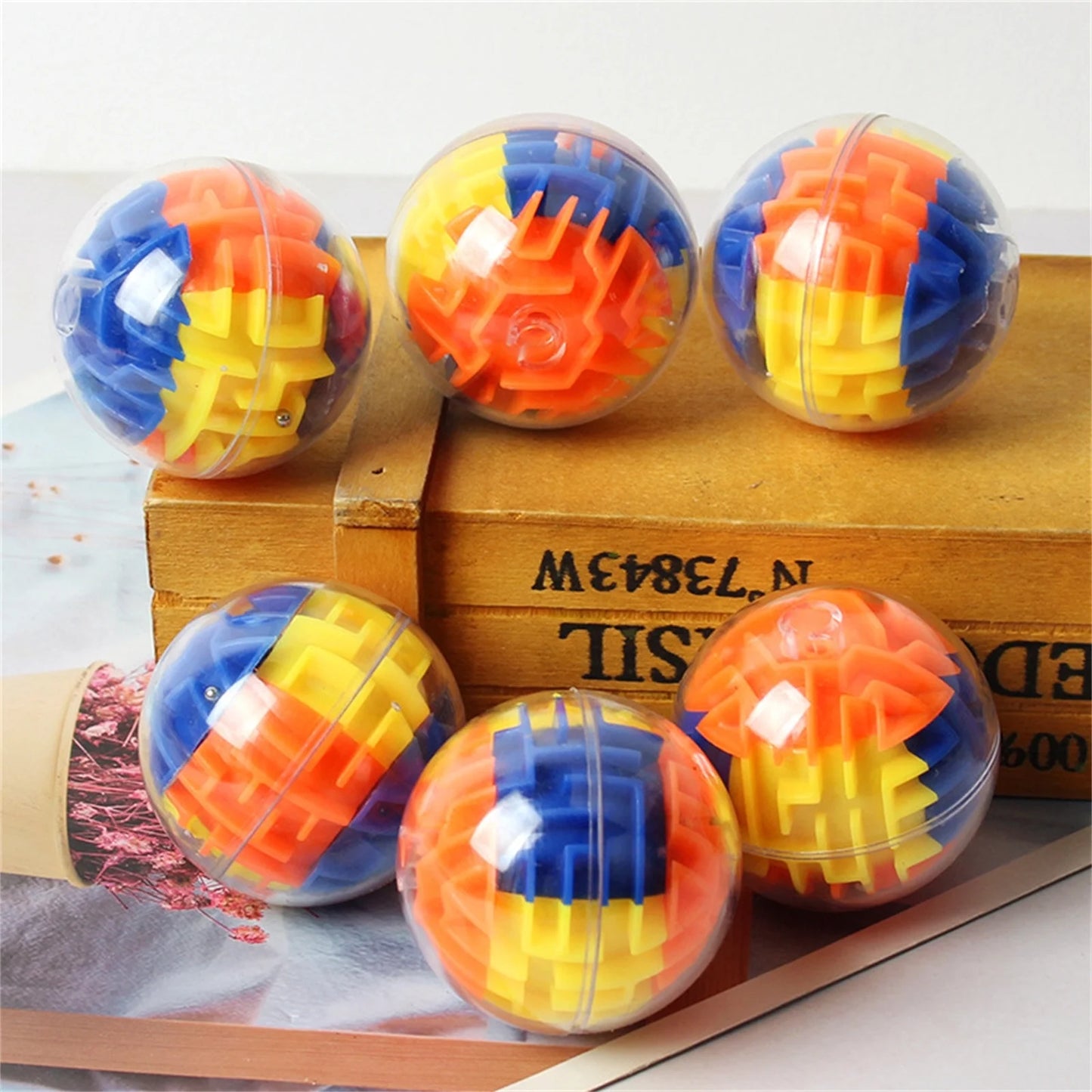 3D Gravity Memory Sequential Maze Ball Puzzle Toy Hard Challenges Game Lover Balls Brain Teasers Game Stress Relief Toys Gifts for Kids Adults