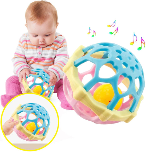 Toys 50% off Clear! Baby Toys for 6 to 12 Months Toddlers,Baby Hand Bell Rattles Ball Toys 0-6 Months Activity Ball Infant Toys,Shaker,Grab Rattle for Girl Boy Newborn Christmas Gift for Kids