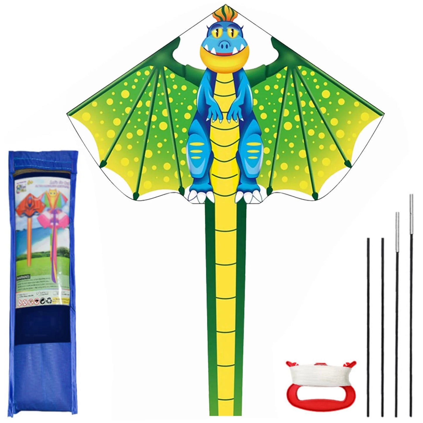 Kite for Kids and Adults Easy to Fly Family Outdoor Games and Activities