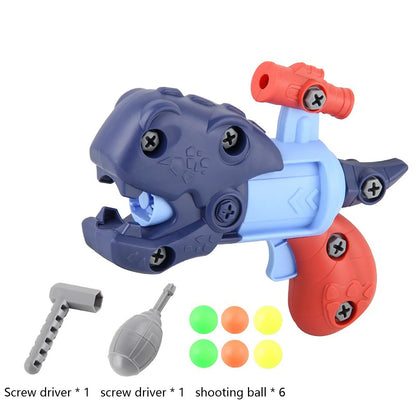 Disassembly and Assembly DIY Dinosaur Ejection Children'S Toy