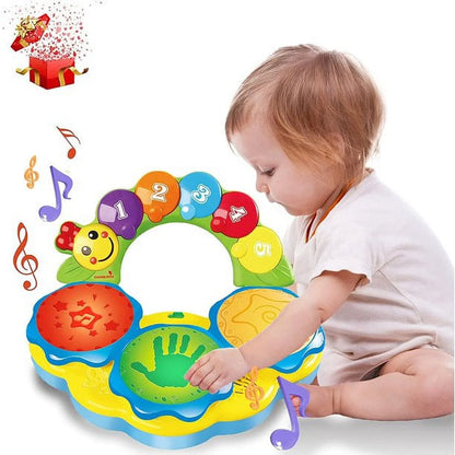 Adorable Unisex Kid 3-6 Years Toy Musical Instrument, ABS Green