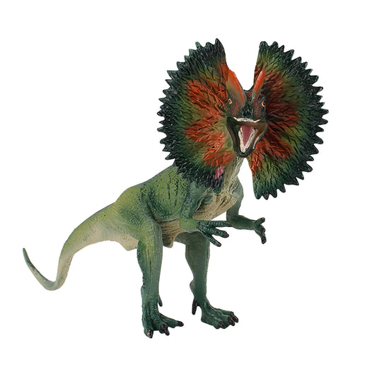 Realistic Dinosaur Model Lifelike Dilophosaurus Dinosaurs Figure Playset Gift