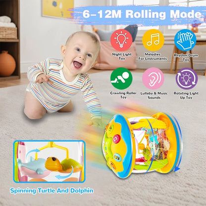 Baby Toys for 6-12 Months, Light up Musical Baby Toys for 12-24 Months, Learning Toys for 1 2 3 Year Old Girls Boys