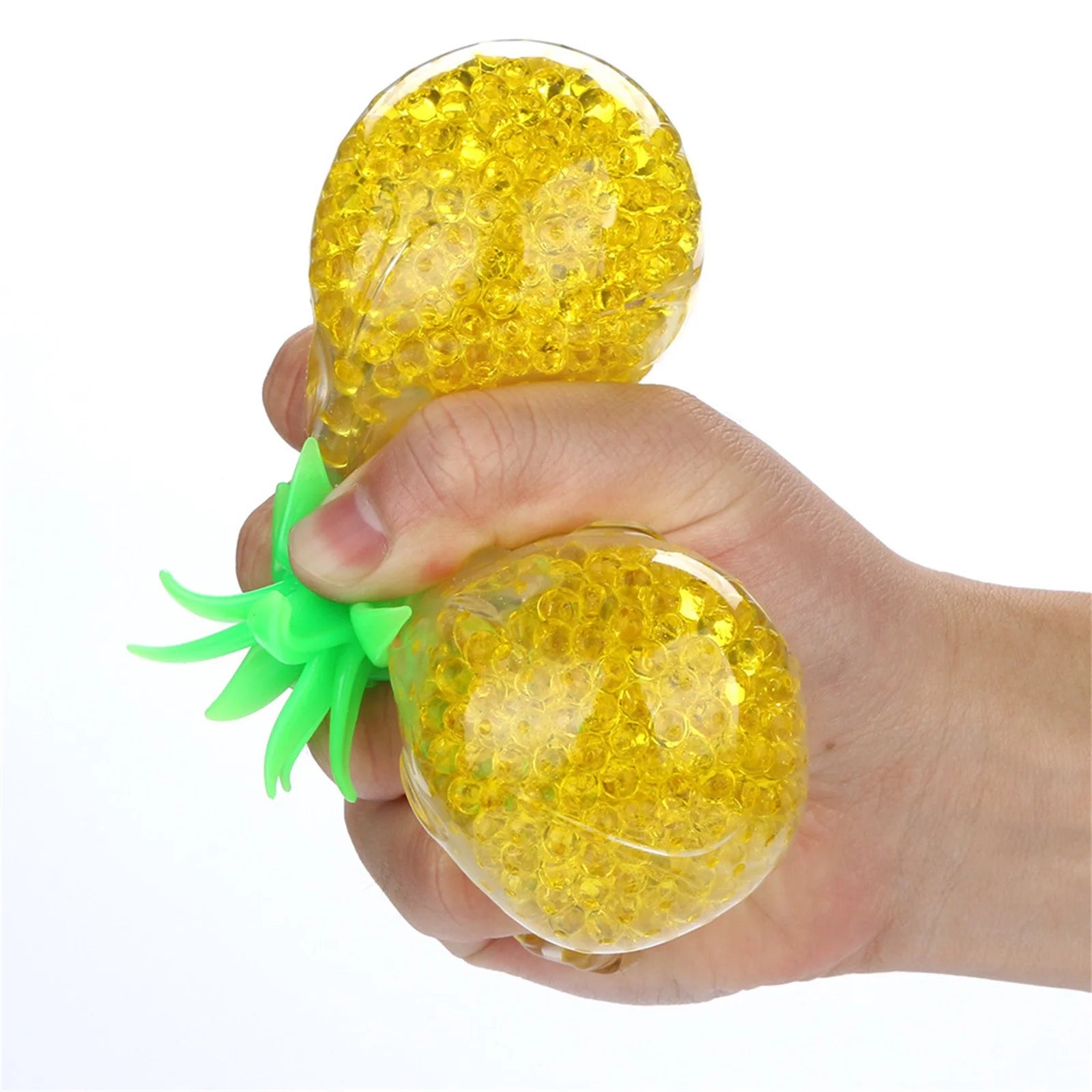 Pineapple Stress Ball, Squishy Toy Stress Ball for Adults with Anxiety Autism, Pineapple Fruit Squeeze Balls Sensory Toy for Pressure Release Party Gift