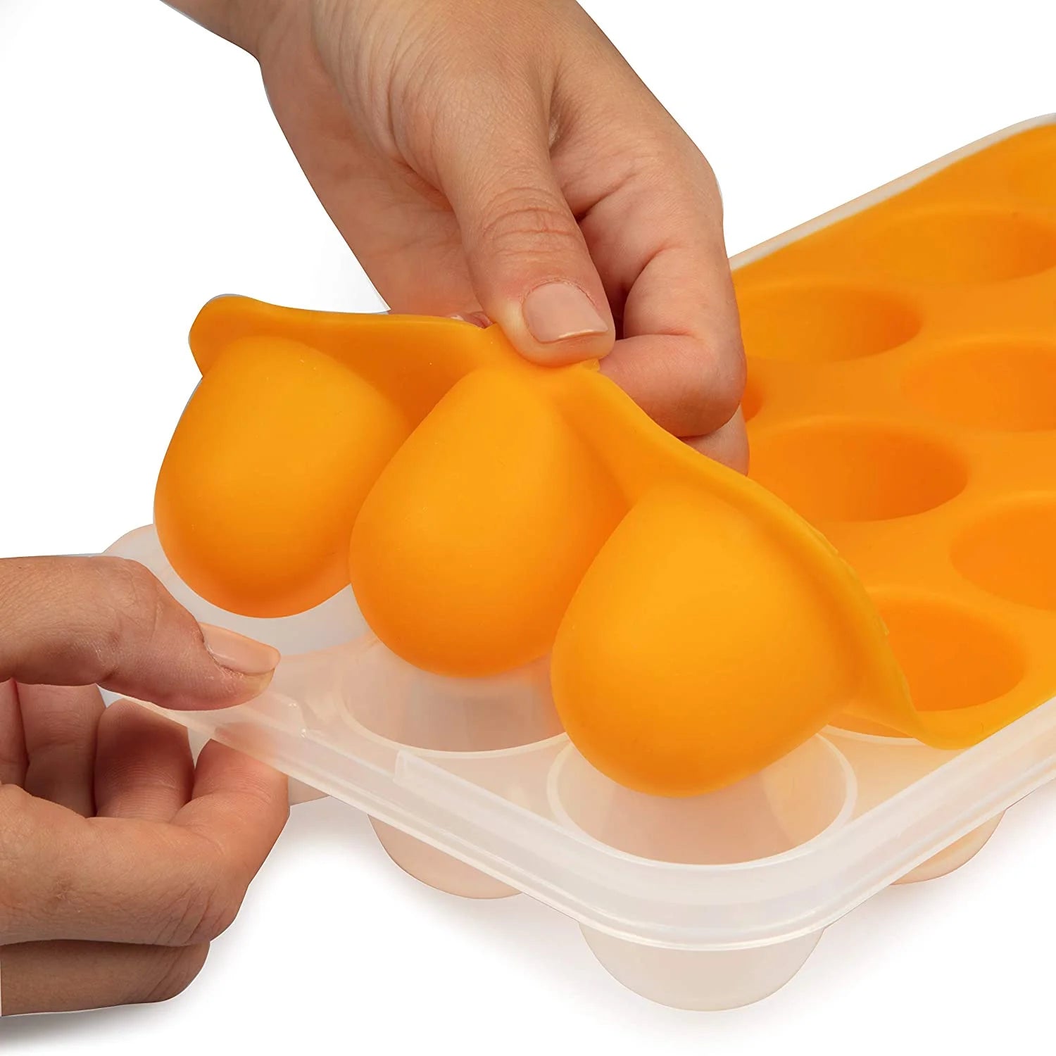 Silicone Baby Food Storage Tray (2 Pack) - Pop Out 1Oz Portion Silicone Freezer Tray - Non Toxic, BPA & PVC Free - Great Mother'S Day Gift