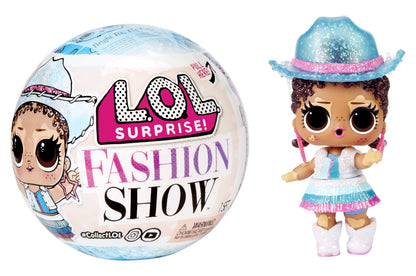 (4 Pack) L.O.L. Surprise Fashion Show Dolls in Paper Ball with 8 Surprises, Accessories, Collectible Doll, Paper Packaging, Fashion Theme, Fashion Toy Girls Ages 4 +