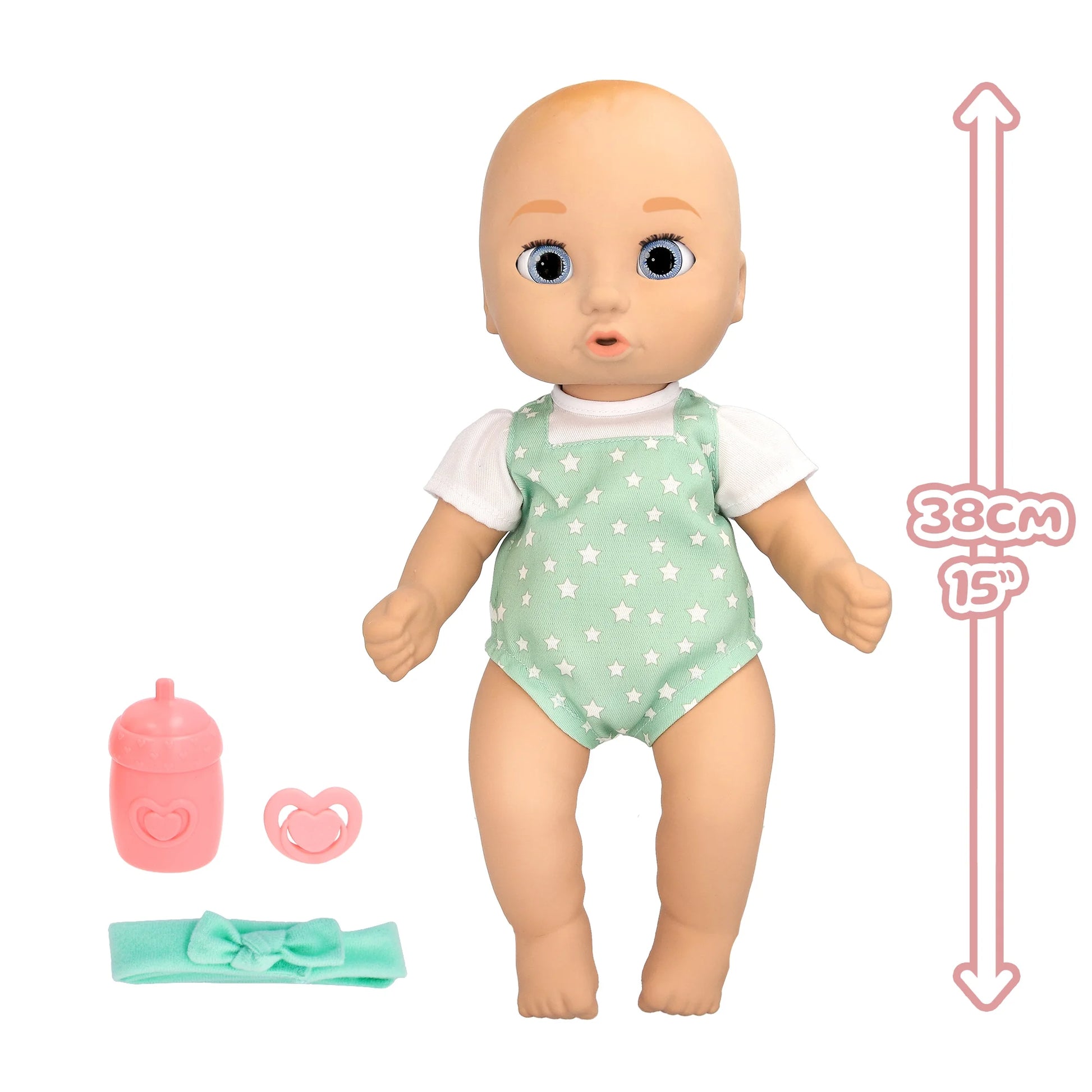 Sam - Lifelike Baby Doll for Boys and Girls, 18 Months+