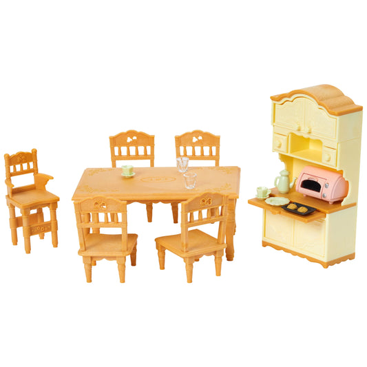 Dining Room Set, Dollhouse Furniture and Accessories