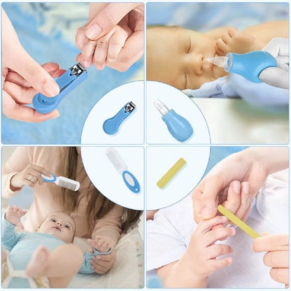 10Pcs Baby Grooming Kit, Portable Baby Healthcare Kit Baby Brush Comb for Newborn Infants Nursery Care Heath and Grooming