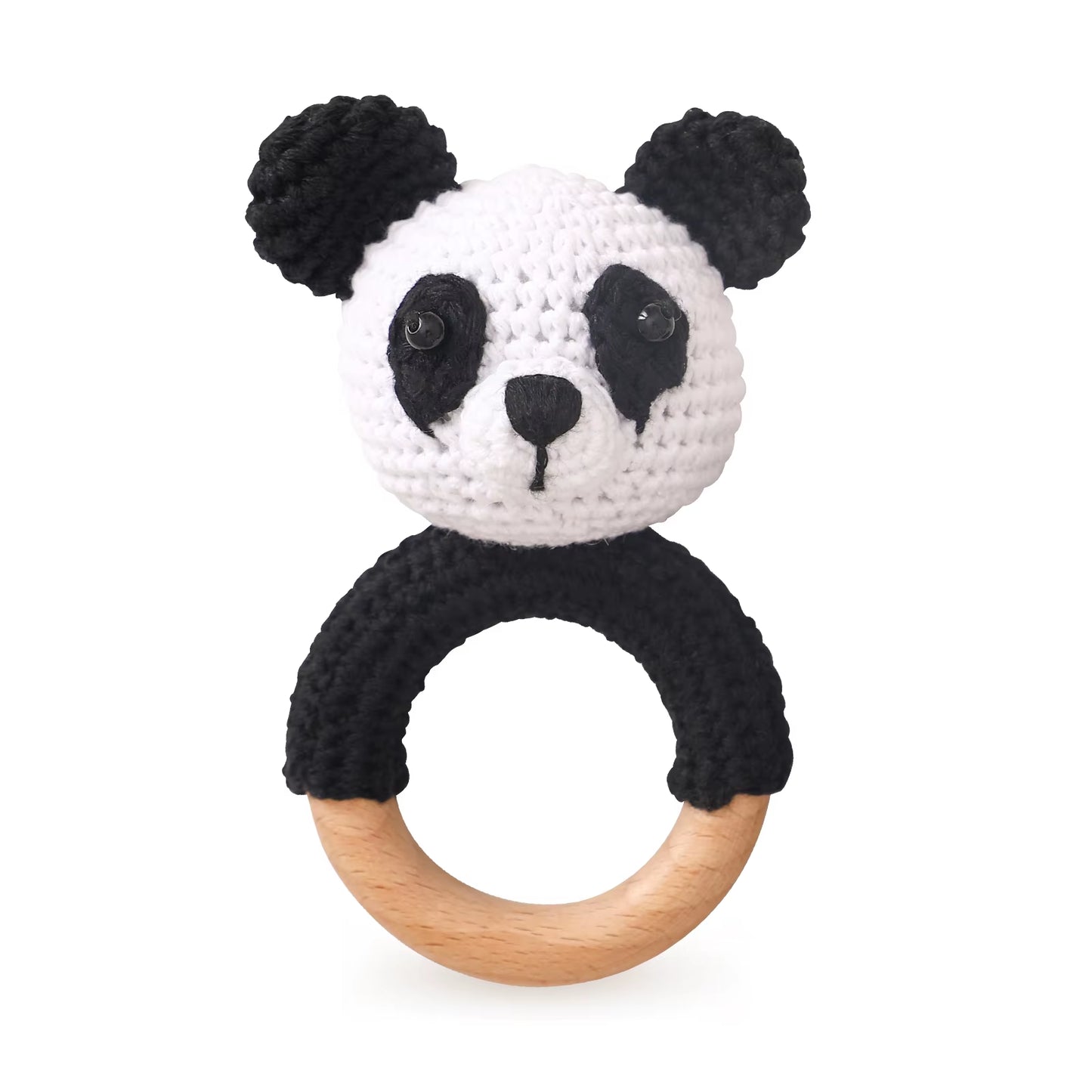 1Pc Baby Animal Crochet Rattle 0 12 Months Baby Toys Mother Kids Infant Teether Gym Hanging Mobile Pandants Montessori Baby Toys